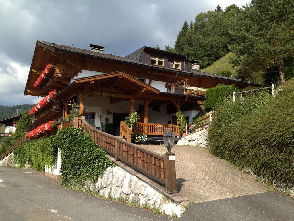 Berggasthof Hintergfoell Unken Exterior photo